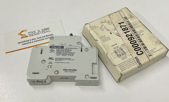 Allen Bradley 1492-CB1G005 Ser.C 0.5A Circuit Breaker