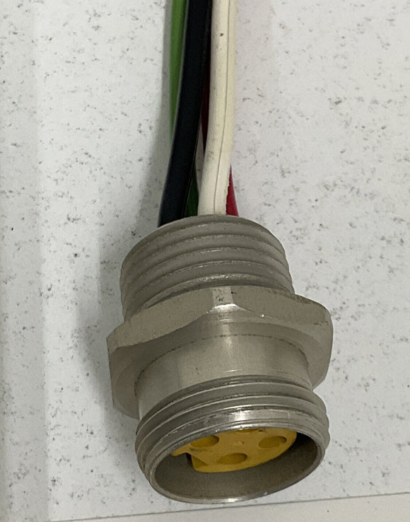 Brad Harrison 41104 Mini-Change Receptacle, 4Pole, Female 10" Leads