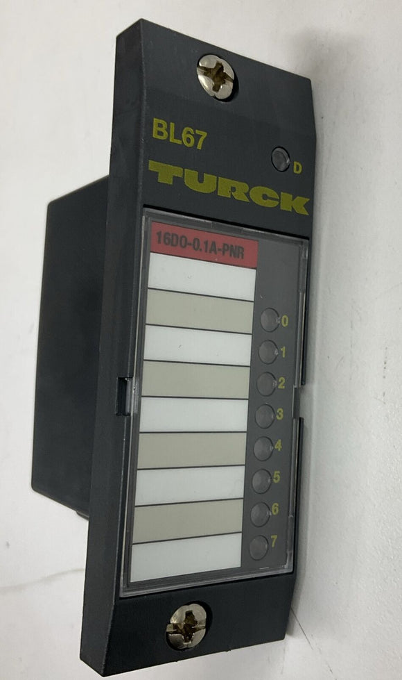 Turck BL67-16DO-0.1A-PNR Digital Output Module