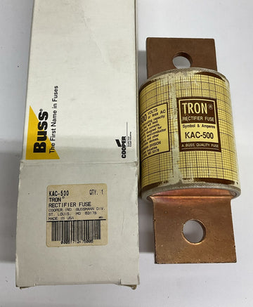 Bussmann Tron Rectifier Fuse KAC-500 600V 500 Amps - 0