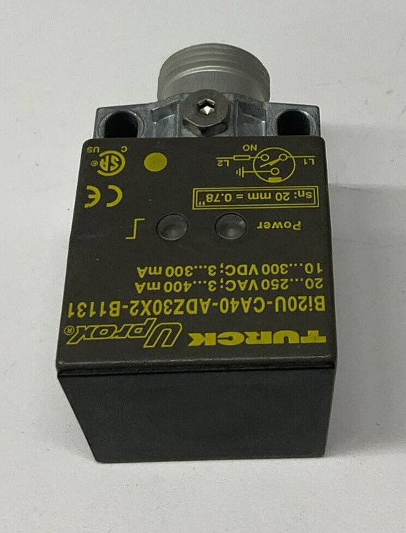 Turck Bi20U-CA40-ADZ30X2-B1131 Proximity Sensor SN:20mm