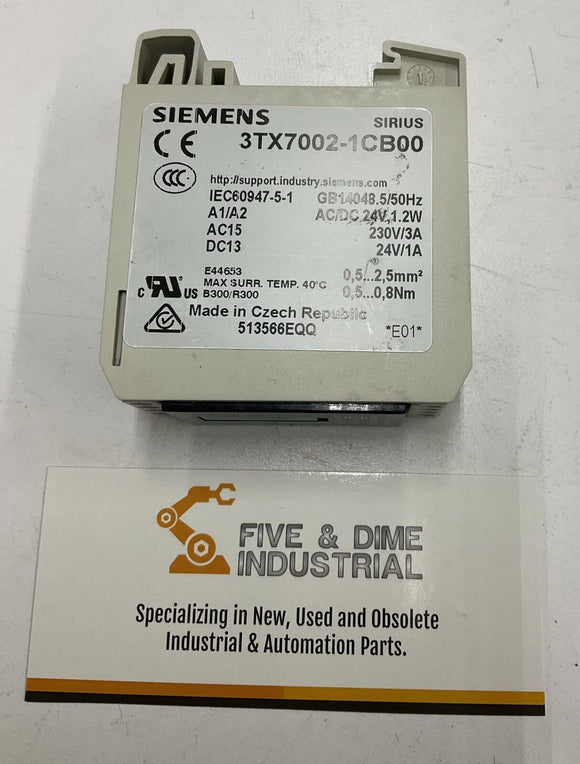 Siemens 3TX7002-1CB00 Output Interface Module