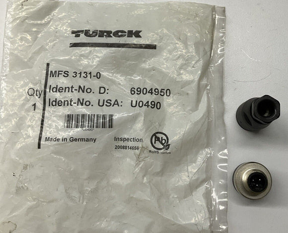 Turck MFS 3131-0 Male Connector