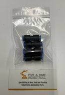 SMC Lot of 5 KQH06-00 Push to Connect Union 6mm-4