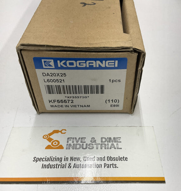 Koganei DA20X25 Double Acting Pneumatic Cylinder