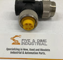 Turck RSM 40-WKM 50/BL67/CS30040 Female Connector 4 Pin Male 5 Pin 2014U-3