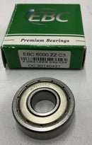 EBC 6000 ZZ C3 Deep Groove Ball Bearing 10x26x8 mm-3