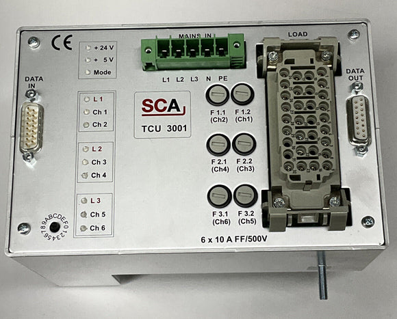 SCA Schucker 8900.0002 TCU 3001 Power Supply