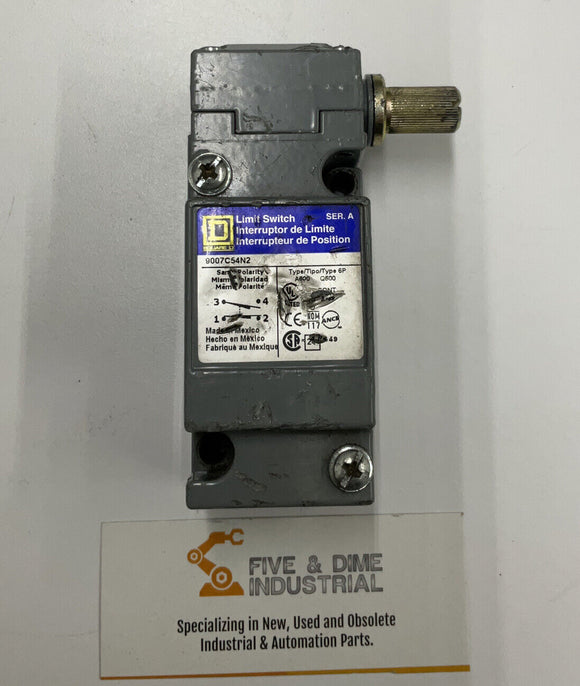 Square D 9007C54N2 Heavy Duty Rotary Limit Switch Series A