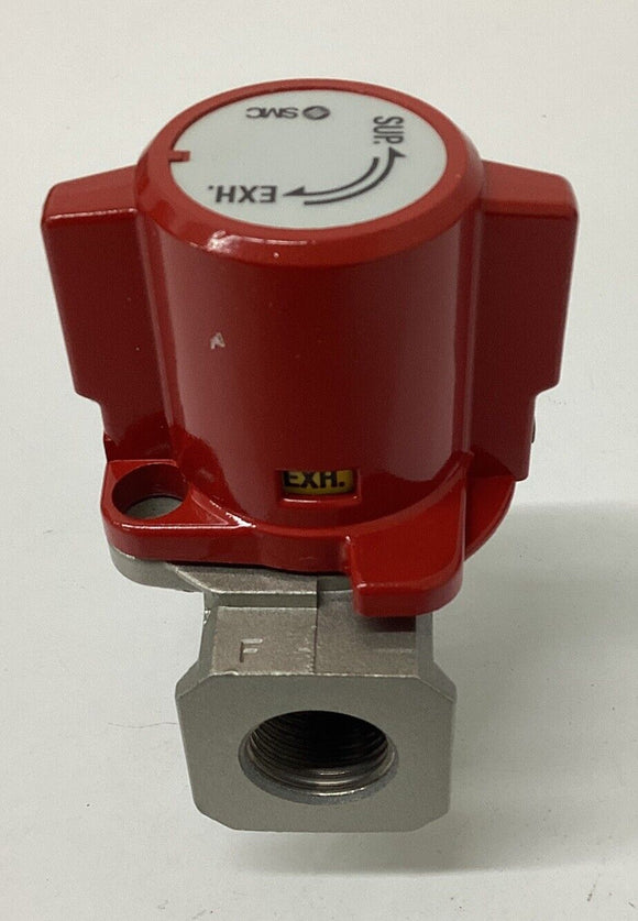 SMC VHS40-F04-R-X113 Pneumatic Lock-Out Valve