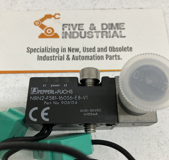 Pepperl Fuchs 906154 Proximity Sensor NBN2-F581-160S6-E8