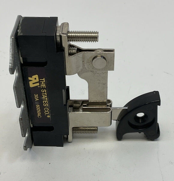 States Co 201-C-PL Test Switch 1 Pole Black Handle 600V 30A