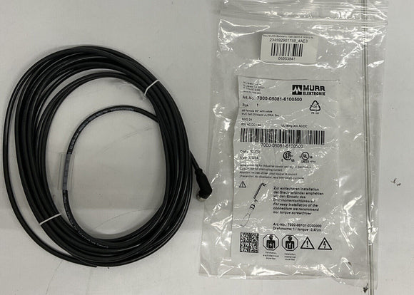Murr Elektronik 7000-08081-6100500 M8 Female 90 degree