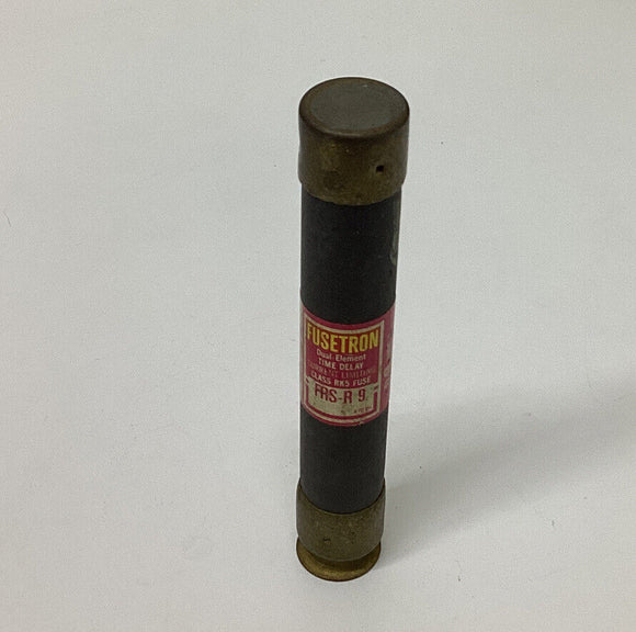 Bussmann FRS-R-9 Dual Element Time Delay Fuse 9A 600V Lot of (3)