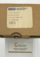 Wika 50208969 Lower Mount Gauge 232.53 4 200 Psi 1/4 Npt LM-10