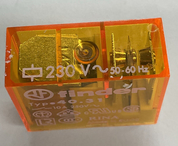 Finder 40.31-230 5-Pin Relay Type 40.31 10A, 230VAC