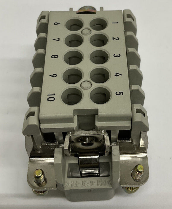 Lapp Epic 10.1820/HBE-10 Machine Crimp 10 Pin Connector