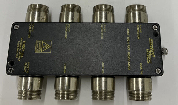 Turck 4RSF 100-4 RXF 100 Multibox Connector CS14503