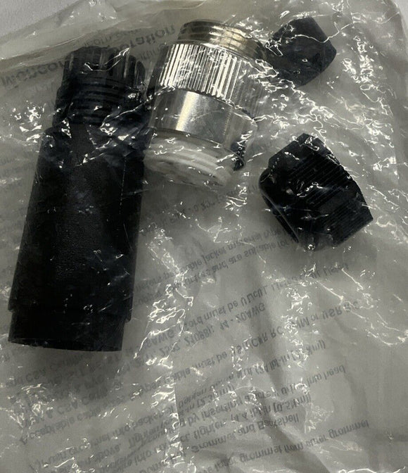 Mencom Min-5MPM-FW 7/8"-16 Male Straight 5-Pin Field Connector