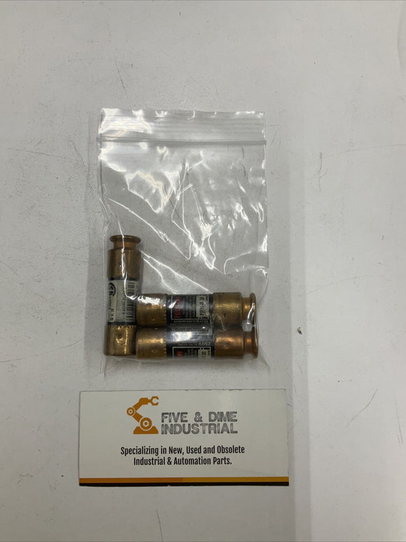 Bussmann Fusetron FRN-R-30 Time Delay Fuses 30A 250V Lot of 3