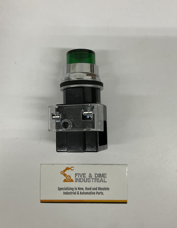 Siemens 52PC4E3 Pilot Light Green Full Voltage 120V AC/DC