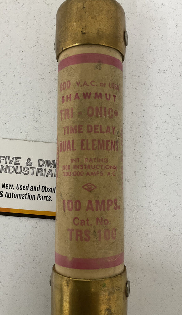 Gould Shawmut TRS100 Trionic Time Delay Dual-Element Fuse