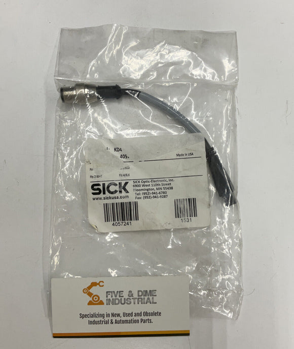 Sick 4057241  KD4-S12X2MM12M Adapter Cable
