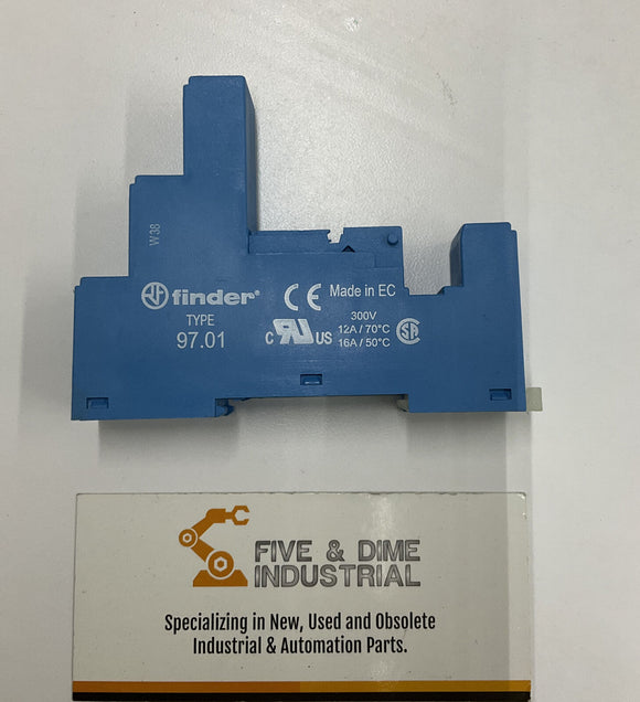 Finder 97.01 Relay Socket 300V