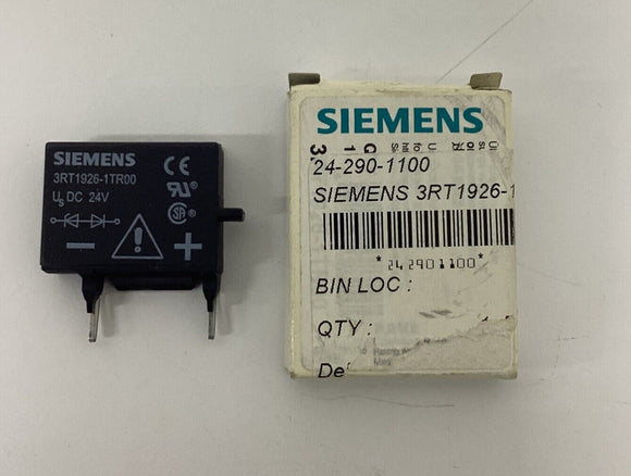 Siemens 3RT1926-1TR00 Surge Suppressor 24VDC