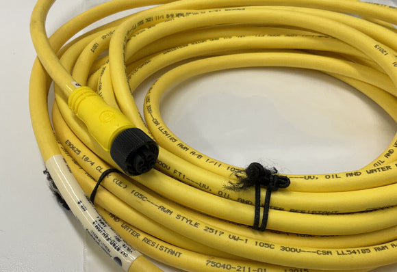 Allen Bradley 879D-F4HJDM-3 4-Pin Female Micro to Dual Male 3 Meters