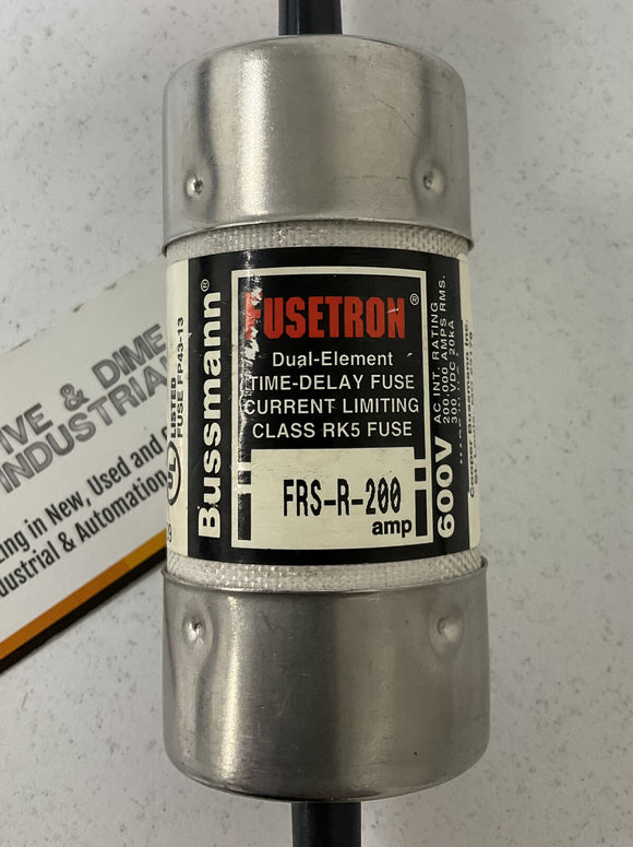 Bussmann Fusetron Dual Element Time Delay FRS-R-200
