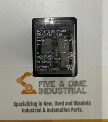 Potter & Brumfield KHAV-11 A11-120 Relay 8-Pin - 0