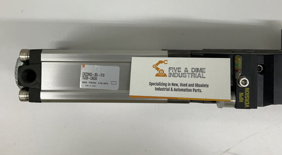 SMC CKZ2N263-30L-X167USB-CA034 Slime Line Clamp 63mm Bore