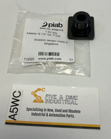 Piab 0104112 T-Slot Adapter G 1/2" CPL