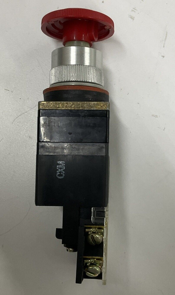 Allen Bradley 800MR-FXT Red Twist and Release Switch