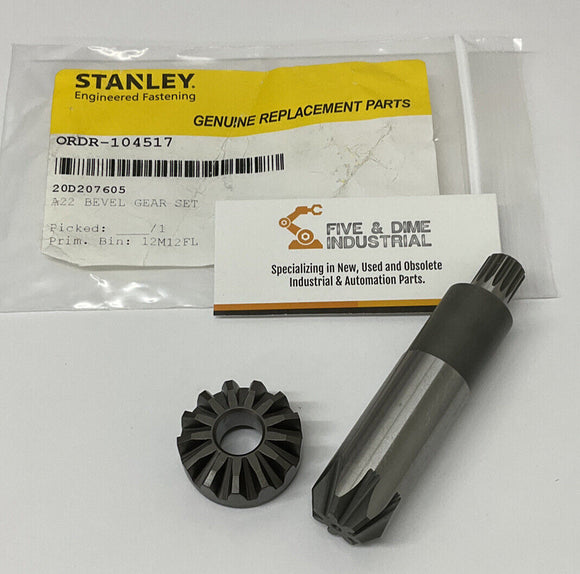 Stanley 20D207605 A22 Bevel Gear Set
