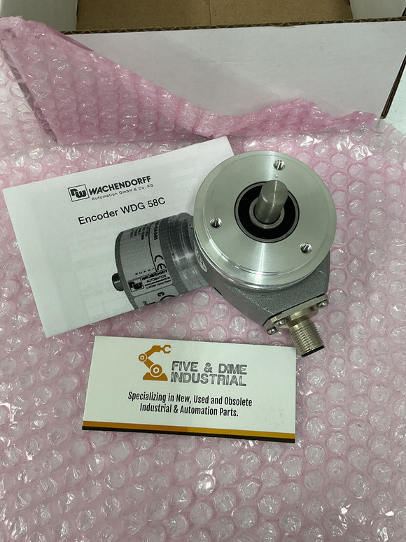 Wachendorff WDG-58C-5000-AB-F05-SC5-H82 Encoder 5000 PPR, 5-Pin