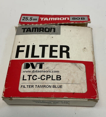 DVT Tamron LTC-CPLB 25mm Blue Filter 80B - 0