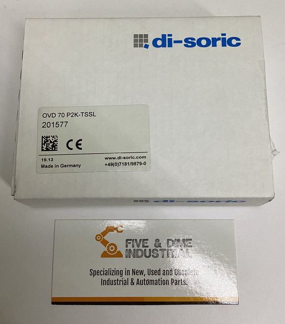 Di-Soric OVD 70 P2K-TSSL / 201577 Amplifier for Ring Light Barrier