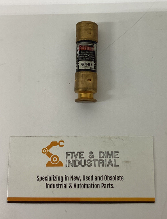 Bussmann Fusetron FRN-R5 Lot of 3  250V