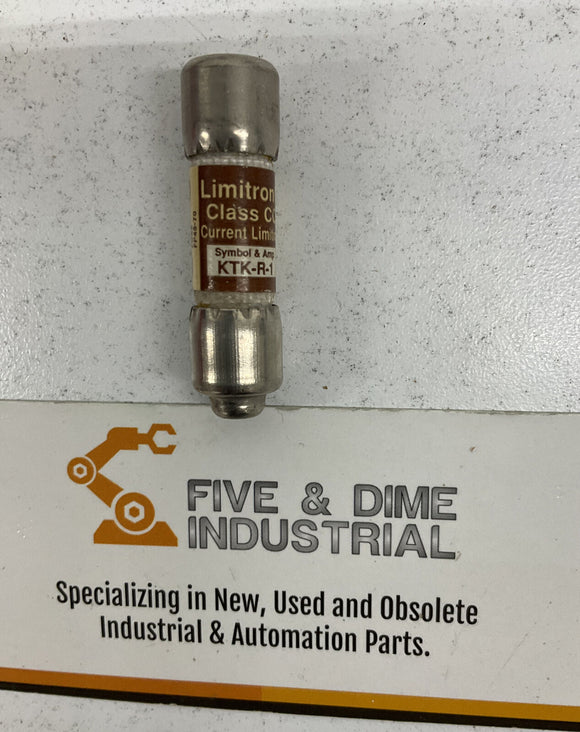 Limitron Bussmann KTK-R-1 Fuse 1A 600V Lot of 3