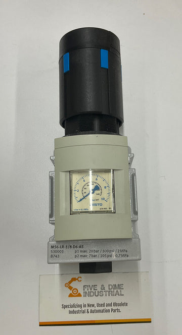 Festo MS6-LR-3/8-D6-AS Pressure Regulator 3/8 NPT - 0