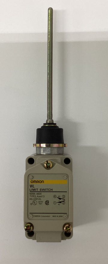 Omron WLNJ-30 2-Circuit Limit Switch  1-NO I-NC Snap Action Whisker Style - 0