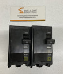 Square D QOB AB-5252 Circuit Breaker Hacr 20A  Lot of 2-1