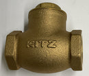 Kitz R-20A Bronze Swing Check Valve 125 3/4-2