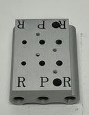 SMC SS5YJ3-20-02 2 Station Pneumatic Manifold Body-2