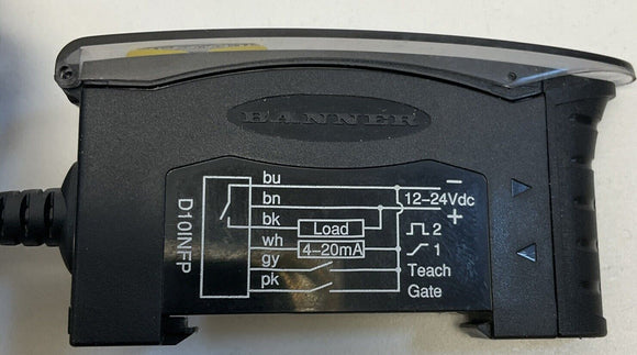 Banner D10UPFP Photoelectric Sensor