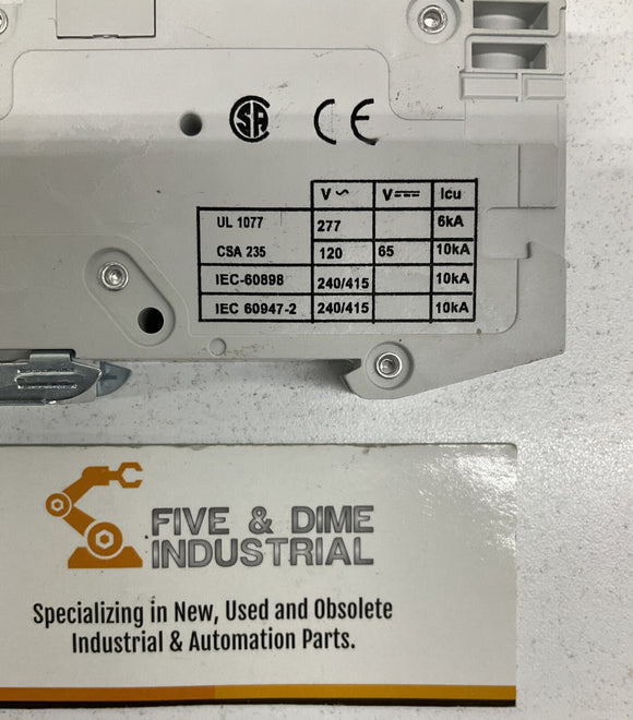 Cutler Hammer  WMS1C02 Circuit Breaker 240V 1 Pole 2A