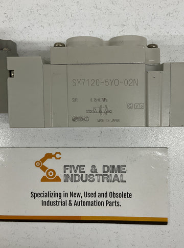 SMC SY7120-5YO-02N Solenoid Valve 24VDC - 0
