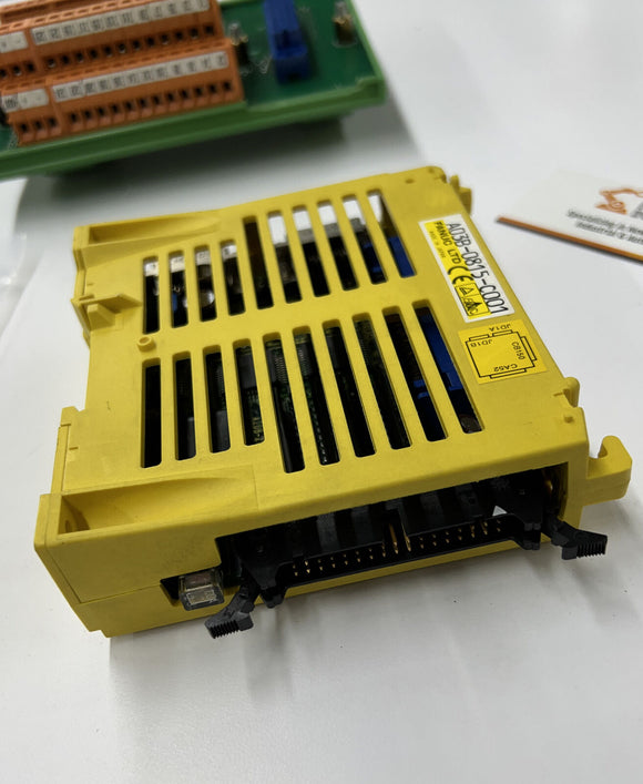 Fanuc A03B-0815-C001 I/O Module w/ Eurogi E1951.1 Interface Breakout
